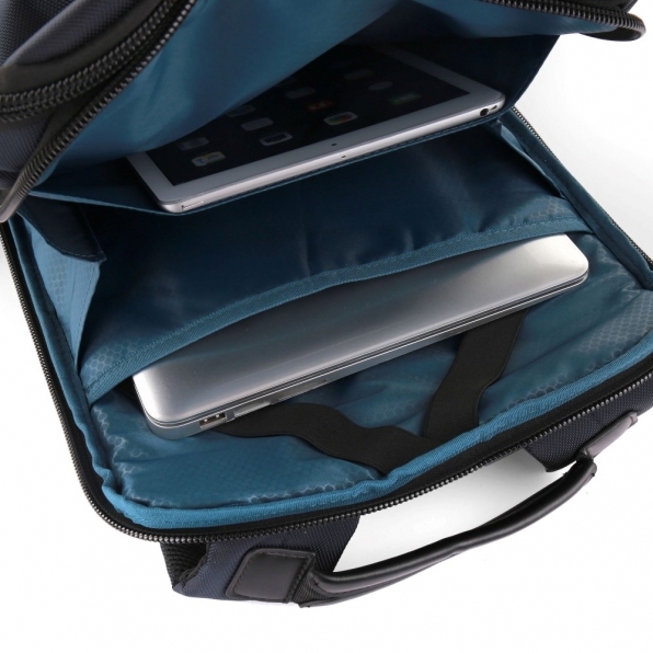 خرید و قیمت کوله پشتی  لپ تاپ رونکاتو مدل ایجنسی رنگ سرمه ای سایز 15.6 اینچ دو تبله رونکاتو ایتالیا – roncatoiran AGENCY RONCATO ITALY 40195123 6