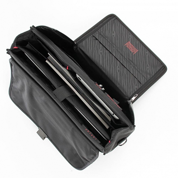 خرید و قیمت کیف دستی لپ تاپ رونکاتو مدل بیز 2 رنگ مشکی 15.6 اینچ  و سه تبله رونکاتو ایتالیا – roncatoiran BIZ 2.0 RONCATO ITALY 41212201 1