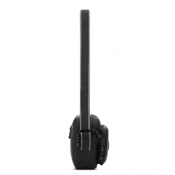 خرید و قیمت کیف دوشی رونکاتو ایران دوجیب مدل رولینگ رنگ مشکی رونکاتو ایتالیا – roncatoiran  ROLLING RONCATO ITALY 41522601  2