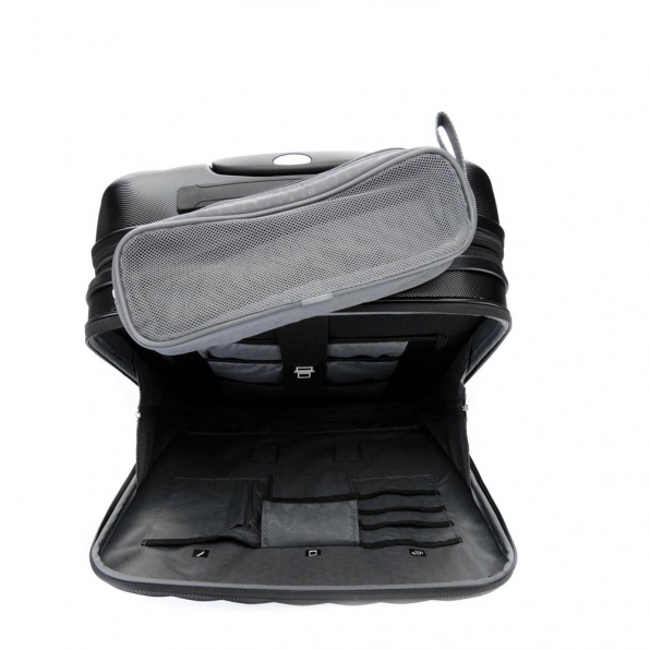 خرید چمدان رونکاتو ایران مدل اُنو بیز سایز کابین رنگ مشکی رونکاتو ایتالیا – RONCATO ITALY UNO BIZ 41952301 roncatoiran 3