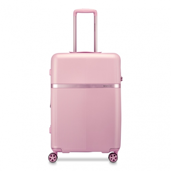 چمدان رونکاتو ایتالیا مدل ایرگلم سایز متوسط رنگ صورتی  رونکاتو ایران –  AIRGLAM  RONCATO ITALY 41975211  roncatoiran 1