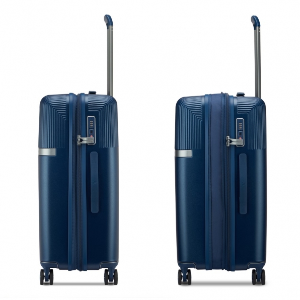 چمدان رونکاتو ایتالیا مدل ایرگلم سایز متوسط رنگ سرمه ای  رونکاتو ایران –  AIRGLAM  RONCATO ITALY 41975223  roncatoiran 5