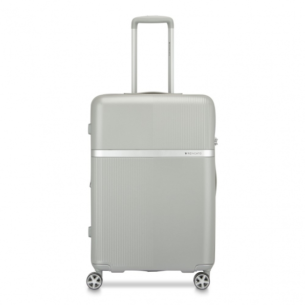 چمدان رونکاتو ایتالیا مدل ایرگلم سایز متوسط رنگ نقره ای  رونکاتو ایران –  AIRGLAM  RONCATO ITALY 41975232  roncatoiran 1