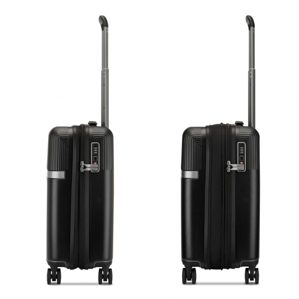 چمدان رونکاتو ایتالیا مدل ایرگلم سایز کابین رنگ مشکی  رونکاتو ایران –  AIRGLAM  RONCATO ITALY 41975301  roncatoiran 5
