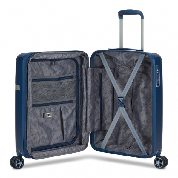 چمدان رونکاتو ایتالیا مدل ایرگلم سایز کابین رنگ سرمه ای  رونکاتو ایران –  AIRGLAM  RONCATO ITALY 41975323  roncatoiran 3