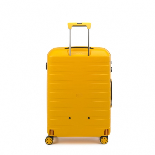 چمدان رونکاتو ایتالیا مدل باکس یانگ سایز متوسط رنگ آبی زرد رونکاتو ایران –  BOX YOUNG MEDIUM RONCATO ITALY 55420306 roncatoiran 3