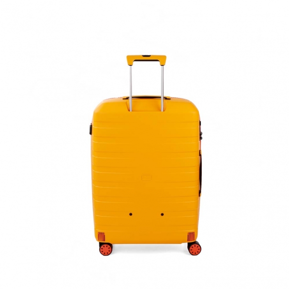 چمدان رونکاتو ایتالیا مدل باکس یانگ سایز متوسط رنگ زرد رونکاتو ایران –  BOX YOUNG MEDIUM RONCATO ITALY 55421206 roncatoiran 1