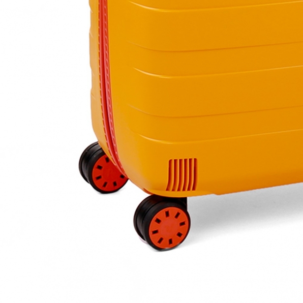 قیمت و خرید ست کامل چمدان مسافرتی رونکاتو ایتالیا مدل باکس یانگ سایز کوچک ، متوسط و بزرگ رنگ زرد رونکاتو ایران – RONCATO ITALY BOX young 554011206 roncatoiran 1