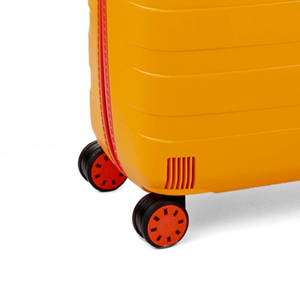 چمدان رونکاتو ایتالیا مدل باکس یانگ سایز متوسط رنگ زرد رونکاتو ایران –  BOX YOUNG MEDIUM RONCATO ITALY 55421206 roncatoiran 4