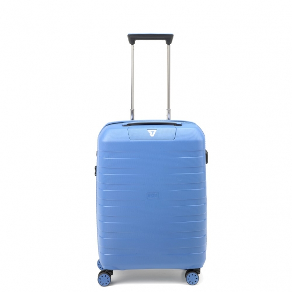 رونکاتو ایران چمدان مدل باکس یانگ سایز کابین رنگ آبی مشکی رونکاتو ایتالیا – roncatoiran BOX YOUNG CABIN SIZE RONCATO ITALY 55430148  1
