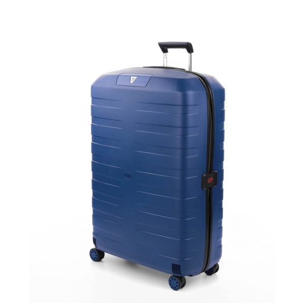 خرید و قیمت چمدان رونکاتو ایتالیا مدل باکس 4 سایز بزرگ رنگ آبی رونکاتو ایران  – roncatoiran BOX 4.0 CABIN SIZE RONCATO ITALY 55610183  1