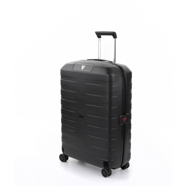 قیمت چمدان رونکاتو ایتالیا مدل باکس 4 سایز متوسط رنگ مشکی رونکاتو ایران  – roncatoiran BOX 4.0 CABIN SIZE RONCATO ITALY 55620101  1