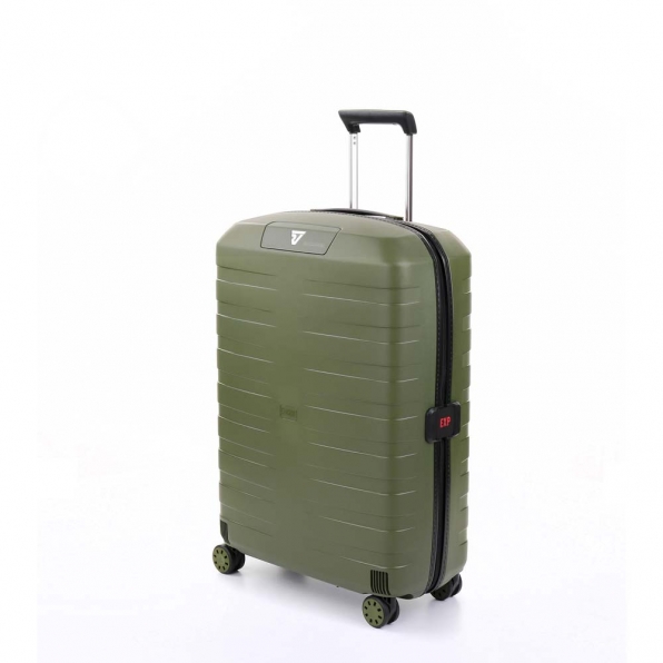 قیمت و خرید چمدان رونکاتو ایران مدل باکس 4 سایز متوسط رنگ سبز رونکاتو ایتالیا  – roncatoiran BOX 4.0 CABIN SIZE RONCATO ITALY 55620157  1