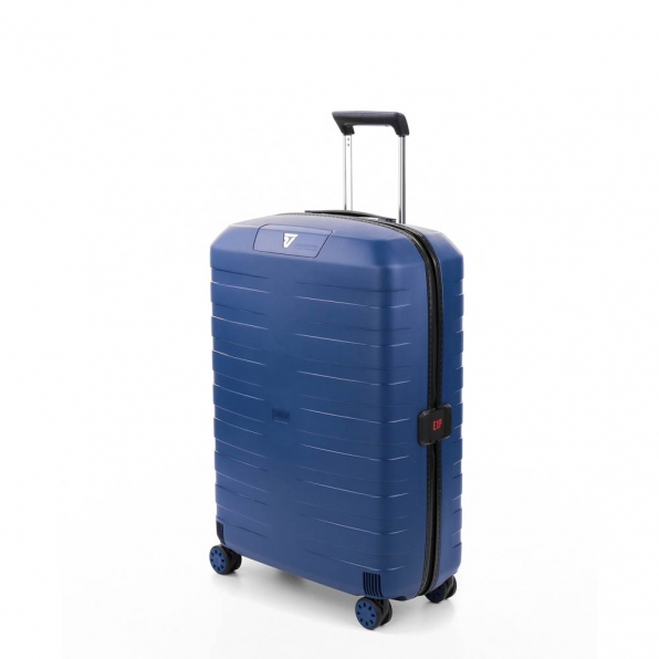 قیمت و خرید چمدان رونکاتو ایران مدل باکس 4 سایز متوسط رنگ آبی رونکاتو ایتالیا  – roncatoiran BOX 4.0 CABIN SIZE RONCATO ITALY 55620188  1
