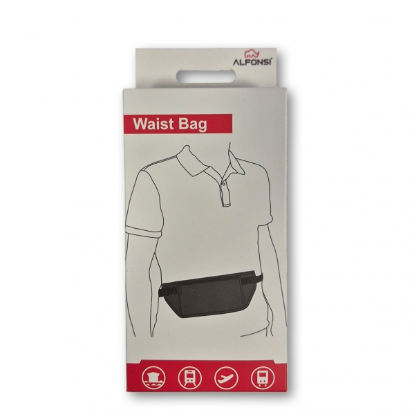 قیمت و خرید کیف کمری آلفونسی رنگ مشکی رونکاتو ایران - ALFONSI SLEEPING ITEMS  8227015100 roncatoiran 3