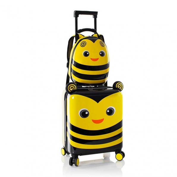 خرید کوله پشتی هیس ست کوله و ترولی بچه گانه بامبل بی رنگ زرد چمدان ایران -13149308600 Bumble Bee Super Tots Bumble Bee - Kids Luggage & Backpack Set 10