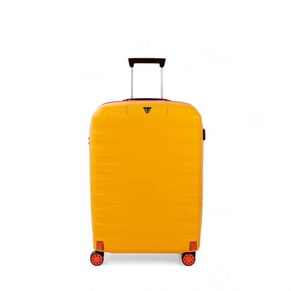 چمدان رونکاتو ایتالیا مدل باکس یانگ سایز متوسط رنگ زرد رونکاتو ایران –  BOX YOUNG MEDIUM RONCATO ITALY 55421206 roncatoiran