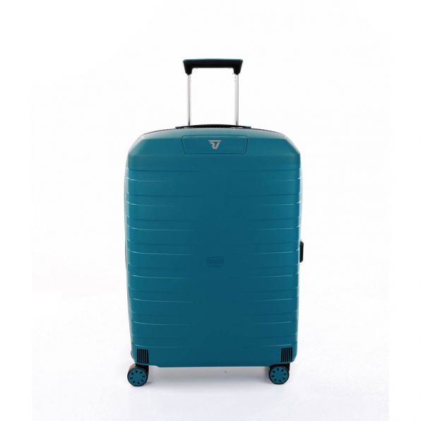 قیمت و خرید چمدان رونکاتو ایران مدل باکس 4 سایز متوسط رنگ آبی رونکاتو ایتالیا  – roncatoiran BOX 4.0 CABIN SIZE RONCATO ITALY 55620188