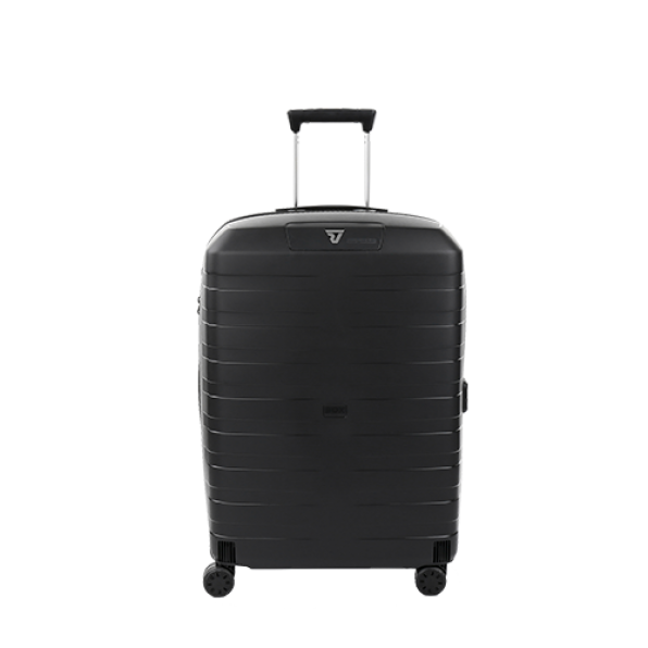 قیمت چمدان رونکاتو ایتالیا مدل باکس 4 سایز متوسط رنگ مشکی رونکاتو ایران  – roncatoiran BOX 4.0 CABIN SIZE RONCATO ITALY 55620101 