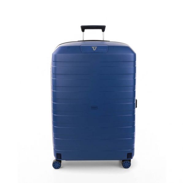 خرید چمدان رونکاتو ایتالیا مدل باکس 4 سایز بزرگ رنگ آبی رونکاتو ایران  – roncatoiran BOX 4.0 CABIN SIZE RONCATO ITALY 55610183 