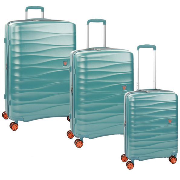 خرید ست کامل چمدان مسافرتی رونکاتو ایتالیا مدل استلار سایز کوچک ، متوسط و بزرگ رنگ فیروزه ای سبز رونکاتو ایران – RONCATO ITALY STELLAR 41470027 roncatoiran