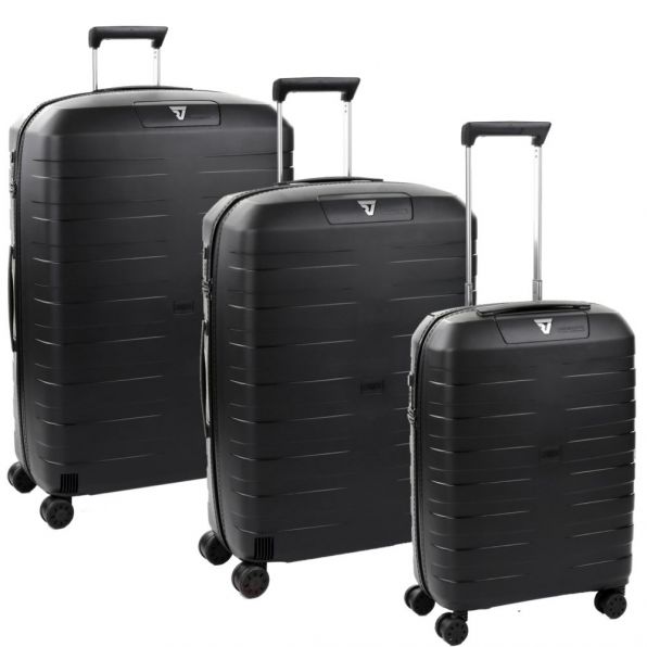 قیمت ست کامل چمدان مسافرتی رونکاتو ایتالیا مدل باکس 4 سایز کوچک ، متوسط و بزرگ رنگ مشکی رونکاتو ایران – RONCATO ITALY BOX 4.0 556000101 roncatoiran