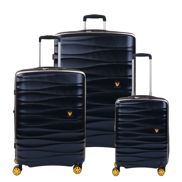 قیمت و خرید ست کامل چمدان مسافرتی رونکاتو ایتالیا مدل استلار سایز کوچک ، متوسط و بزرگ رنگ سرمه ای رونکاتو ایران – RONCATO ITALY STELLAR 41470083 roncatoiran