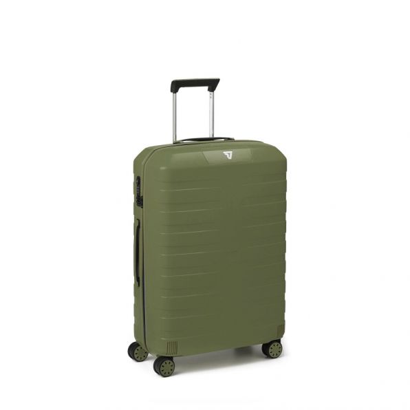 چمدان رونکاتو ایتالیا مدل باکس یانگ سایز متوسط رنگ سبز رونکاتو ایران –  BOX YOUNG MEDIUM RONCATO ITALY 55420357 roncatoiran
