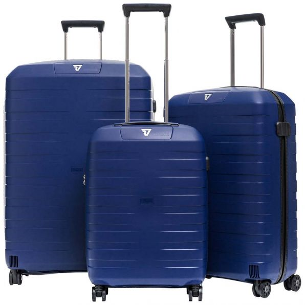 قیمت و خرید ست چمدان رونکاتو ایران مدل باکس  رنگ آبی سایز کابین رونکاتو ایتالیا – roncatoiran BOX  RONCATO ITALY 55100183
