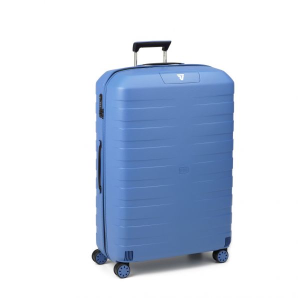 چمدان رونکاتو ایتالیا مدل باکس یانگ سایز بزرگ رنگ آبی مشکی رونکاتو ایران –  BOX YOUNG RONCATO ITALY 55410148  roncatoiran