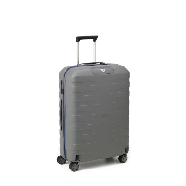چمدان رونکاتو ایتالیا مدل باکس یانگ سایز متوسط رنگ آبی خاکستری رونکاتو ایران –  BOX YOUNG MEDIUM RONCATO ITALY 55420320 roncatoiran