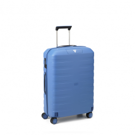 چمدان رونکاتو ایتالیا مدل باکس یانگ سایز متوسط رنگ آبی مشکی رونکاتو ایران –  BOX YOUNG MEDIUM RONCATO ITALY 55420148 roncatoiran